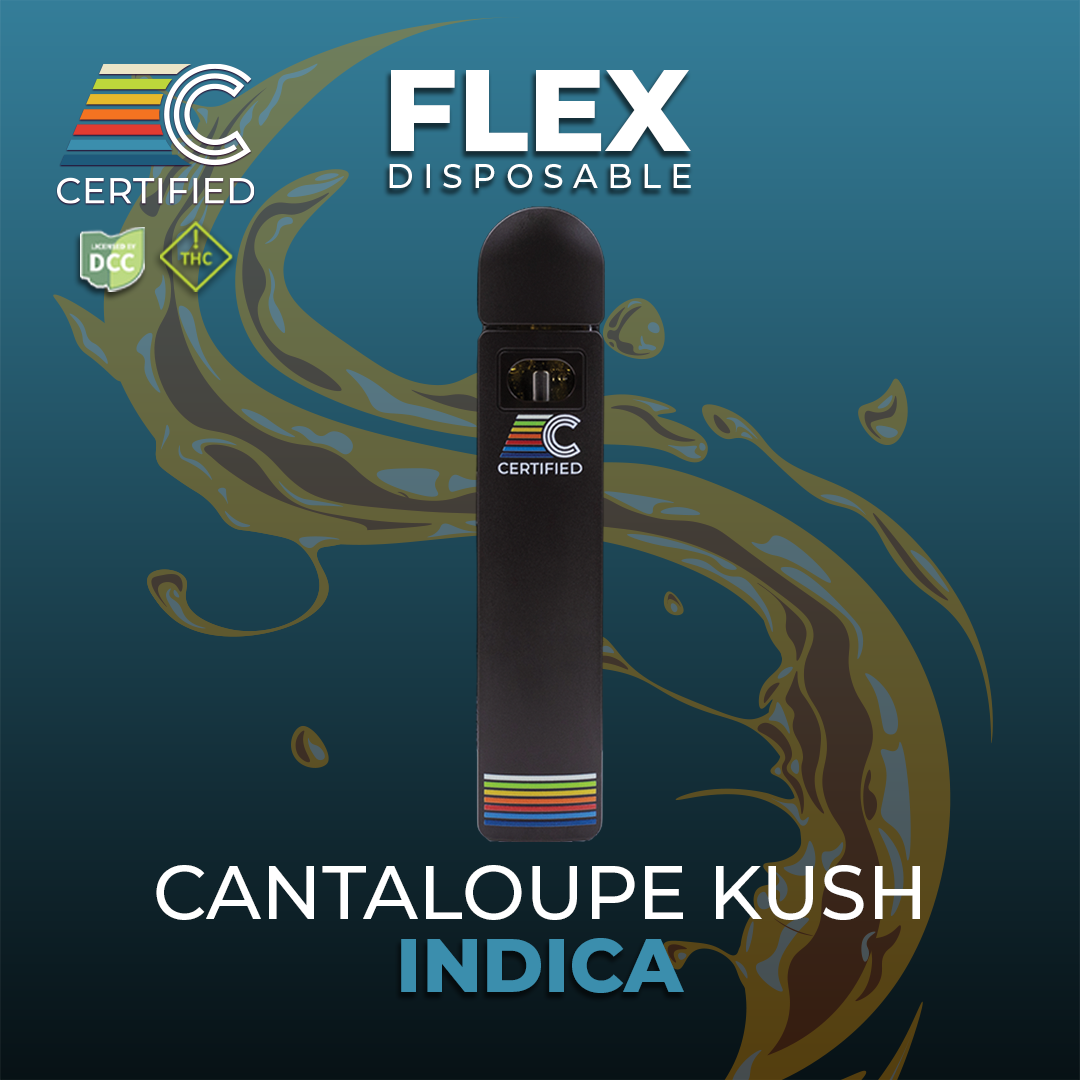 Certified Cultivators - Cantaloupe Kush - FLEX Disposable - 1g