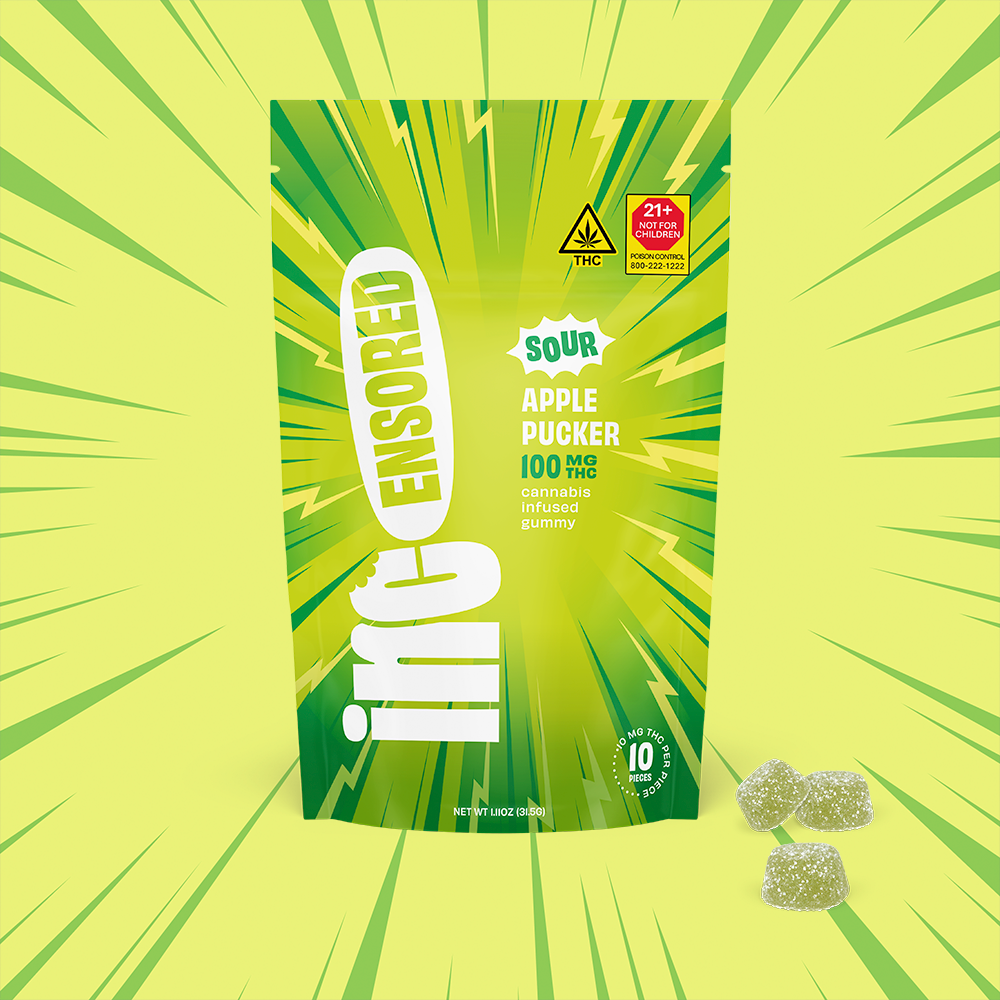 Sour Apple Pucker [10pk] (100mg)