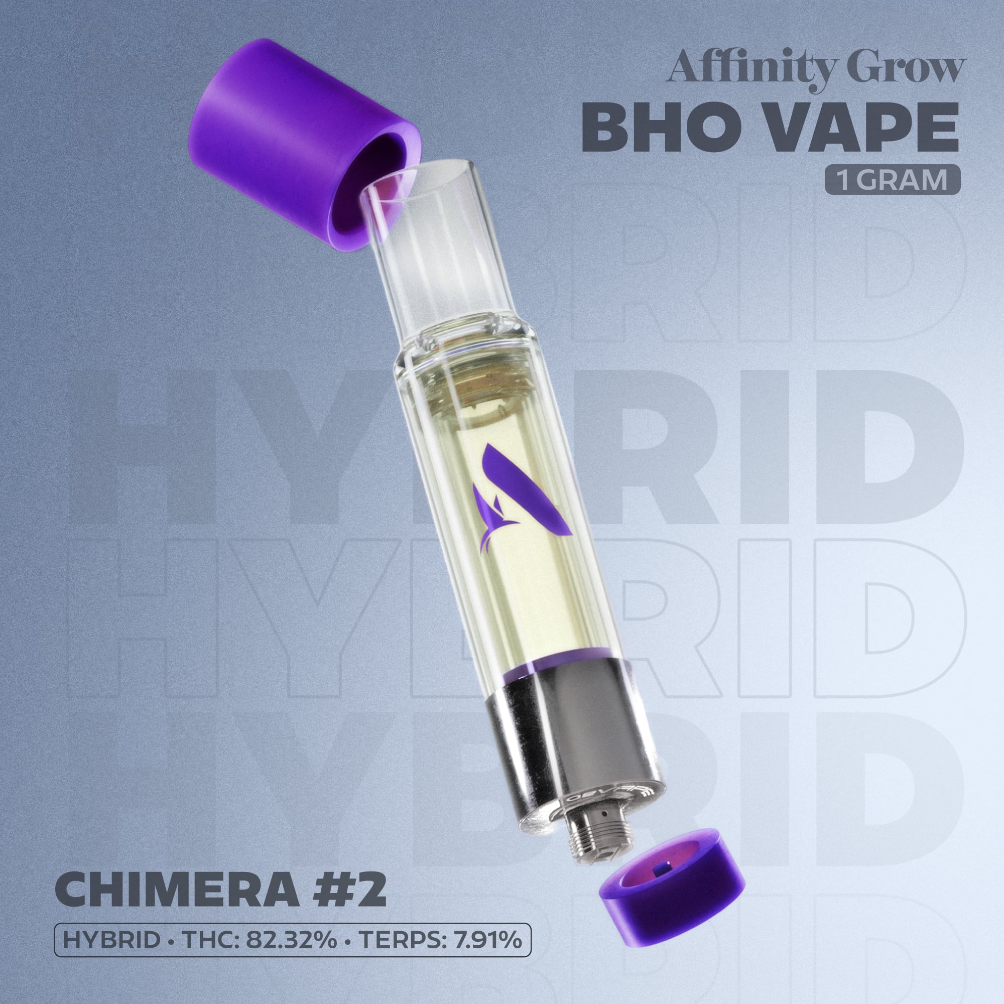 AFG Chimera #2 1g BHO Vape T823 H 00930