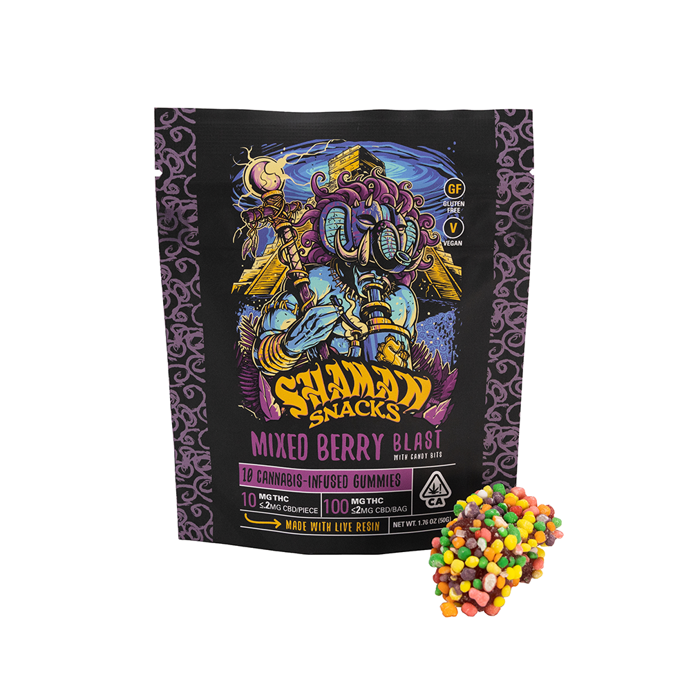 Shaman Extracts Mixed Berry [10pk] (100mg) 10pk Caliva