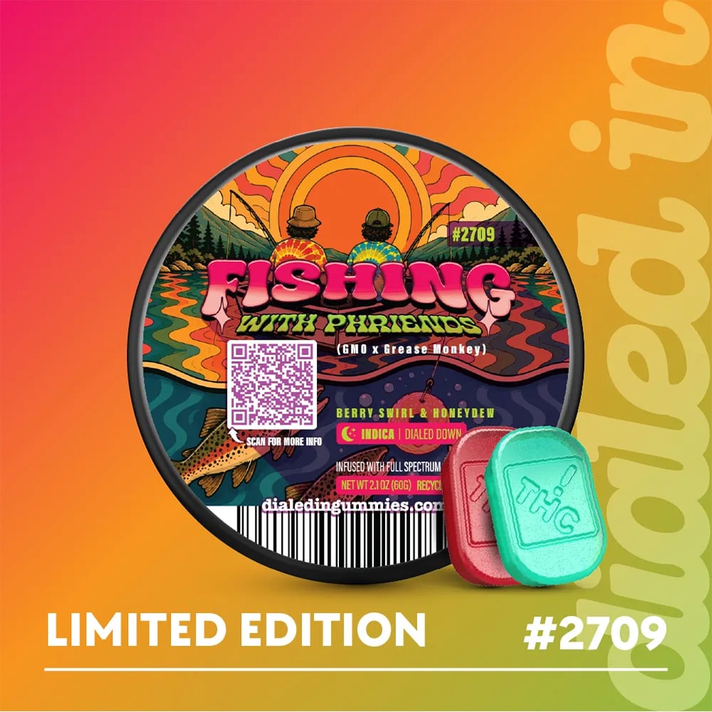 100mg - Fishing With Phriends (Mr. Nasty) #2709 - Rosin Gummies (10pk)