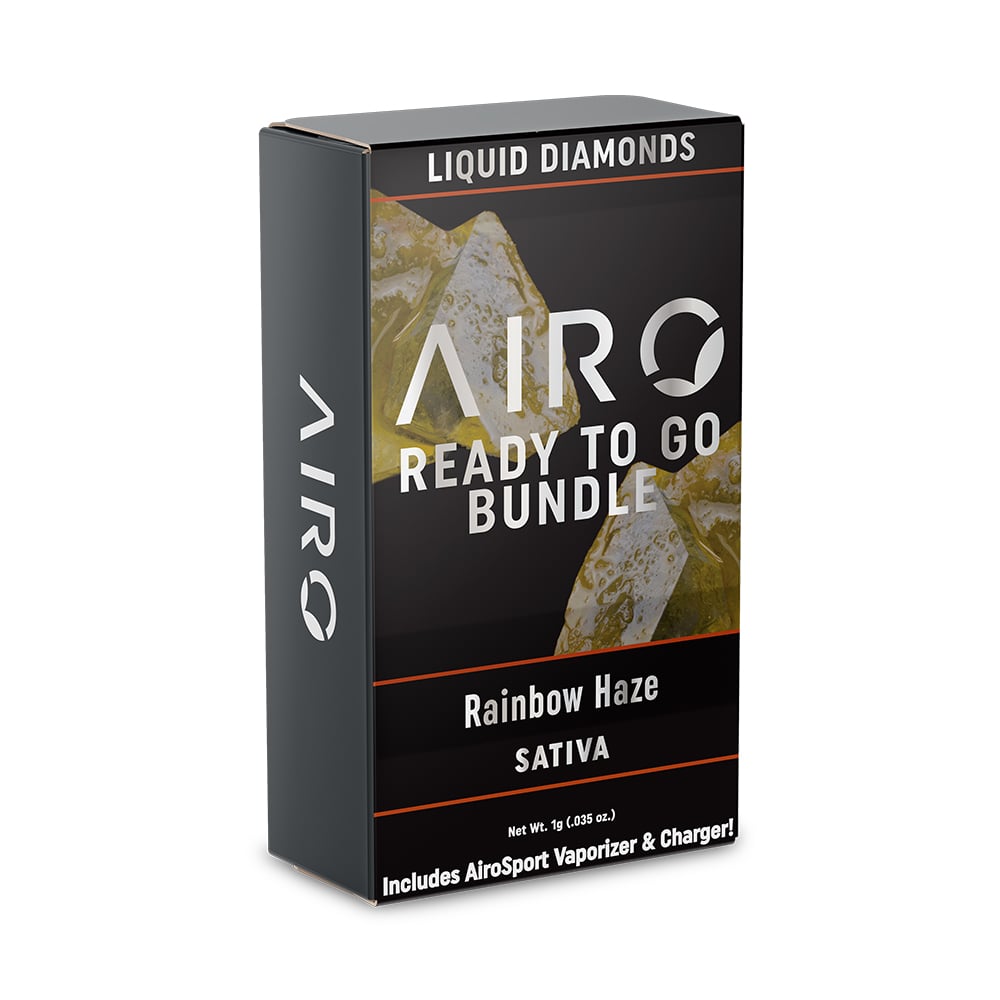 Airo - Rainbow Haze (S) Ready To Go Battery and Liquid Diamonds Pod Bundle (1g) C0070000281 *NP