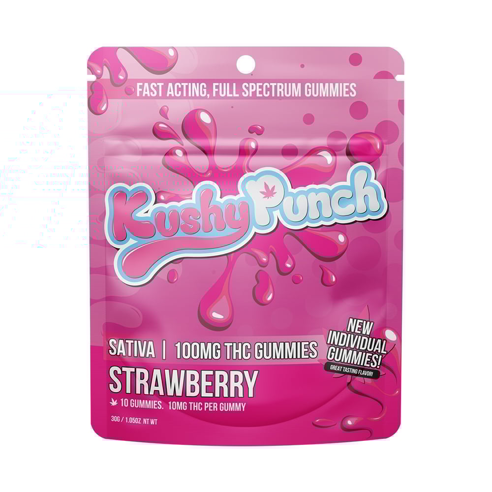 Strawberry - Sativa [10pk] (100mg)