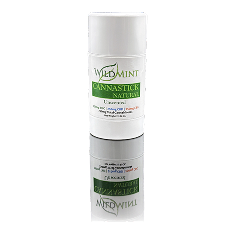 Wild Mint - Natural Unscented [2.5oz] (250mg CBD/250mg THC/250mg CBG)