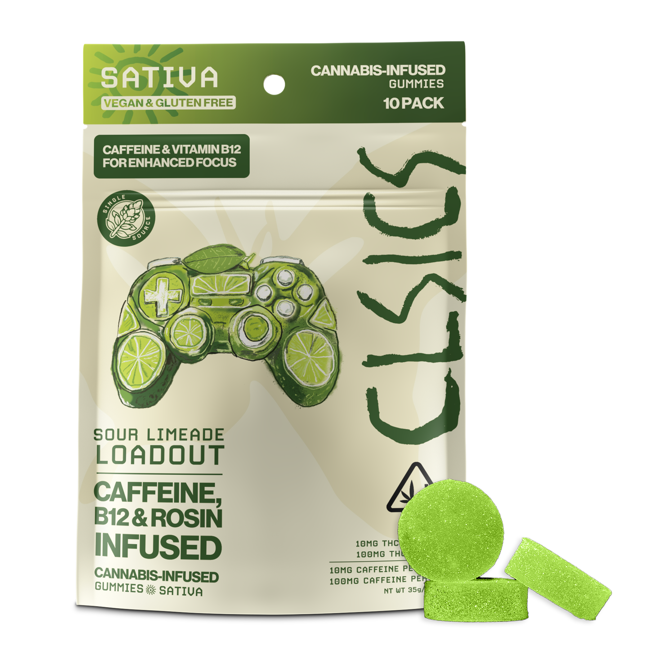 Sour Limeade Loadout [10pk] (100mg)