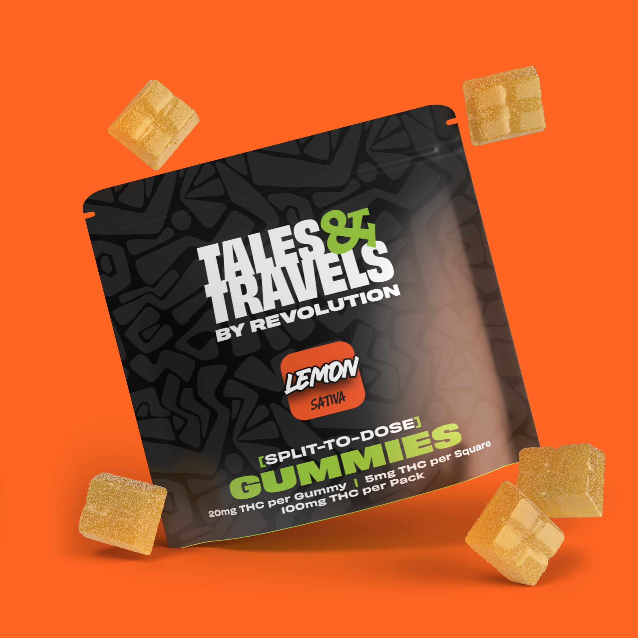 Lemon: Split-To-Dose Gummies [5pk](100mg)