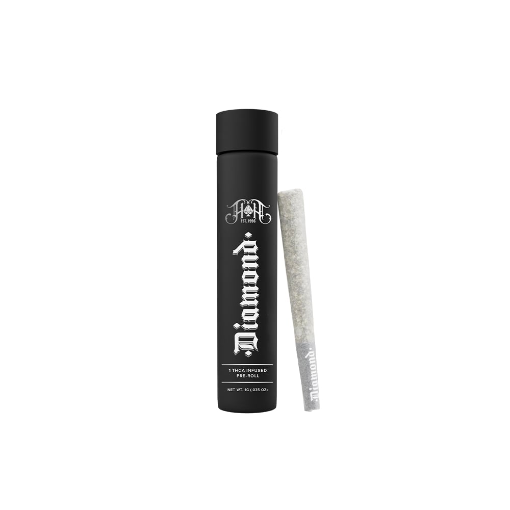 Melon Kush | Indica - Diamond THCA-Infused Pre-Roll - 1G Joint