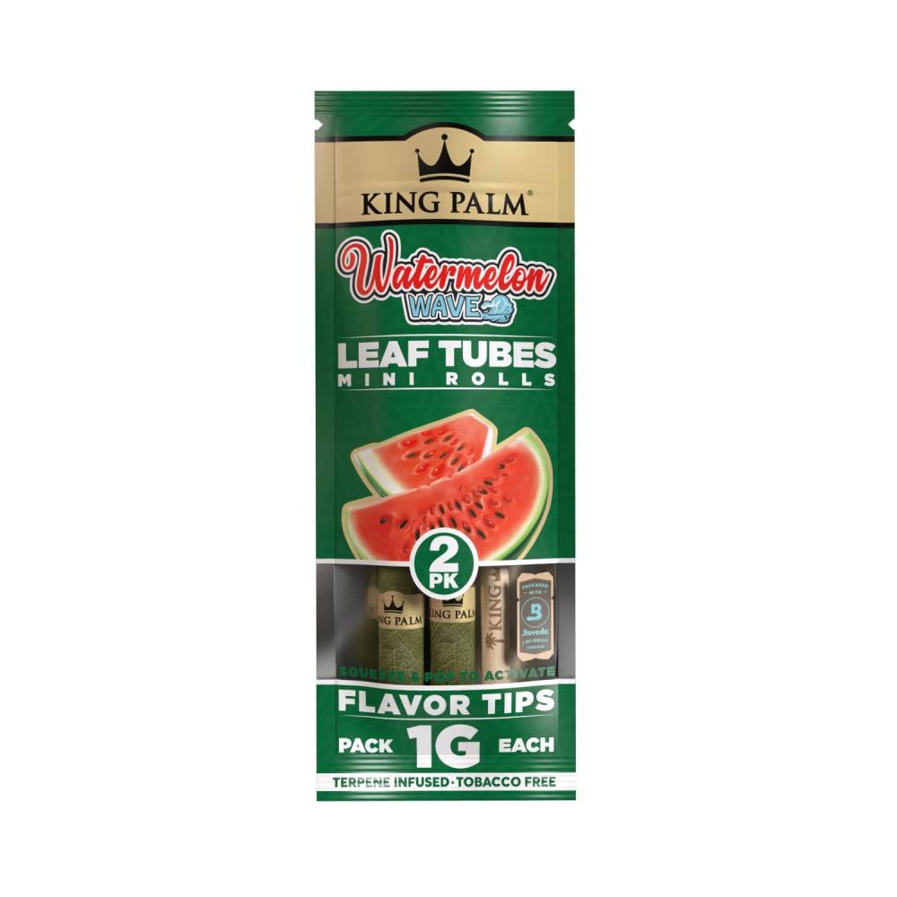 King Palm 2pk Mini Size Flavored Wraps -Watermelon Wave King Palm 2pk Mini Size Flavored Wraps -Watermelon Wave