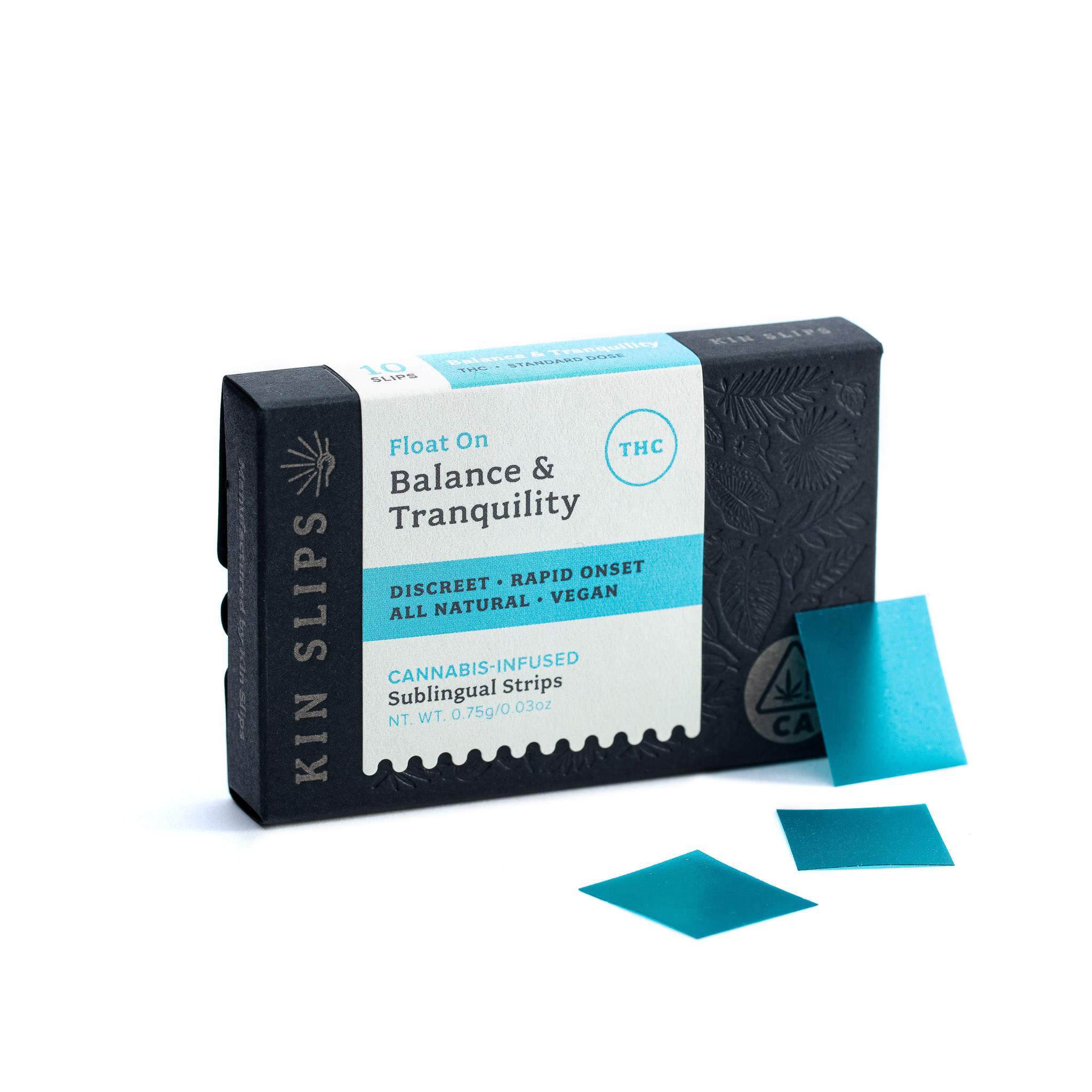 Float On 10mg THC 10 pack Kin Slips Sublingual Strips Jane