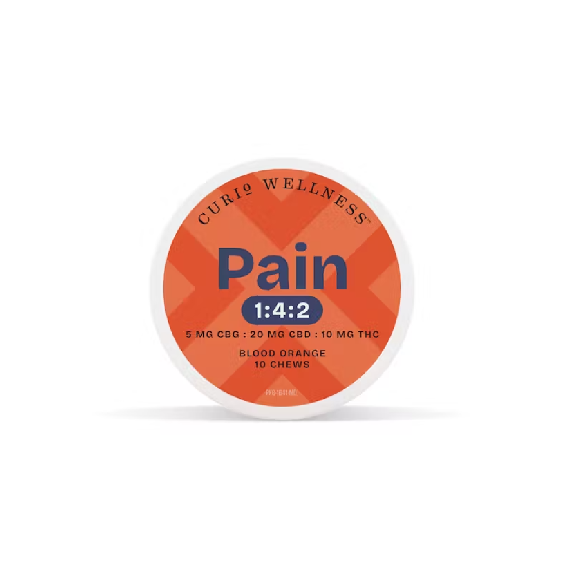 Pain Blood Orange 1:4:2 Chews [10pk] (200mg CBD/100mg THC/50mgCBG)