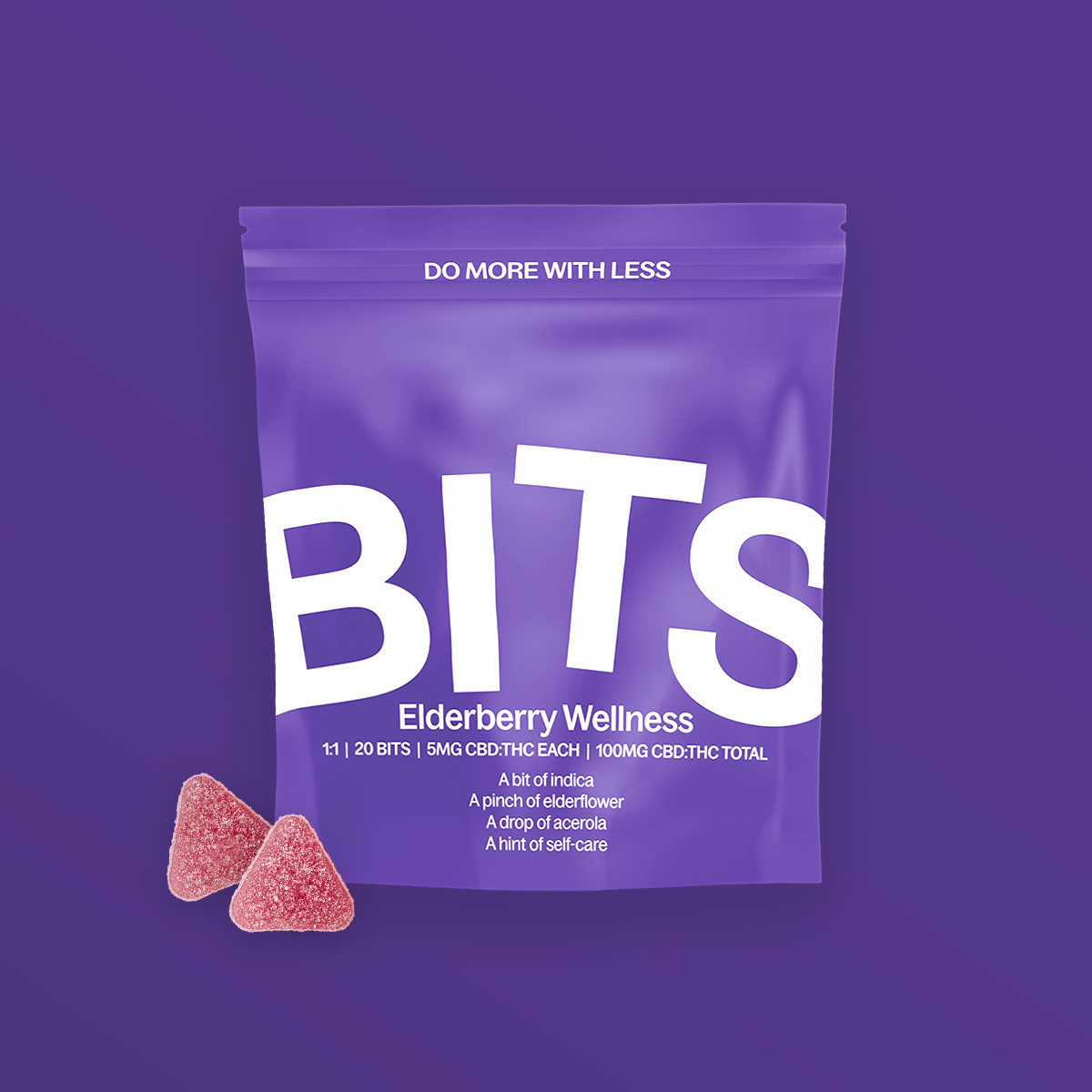Elderberry Wellness 1:1 CBD:THC [20pk] (100mg CBD/100mg THC)