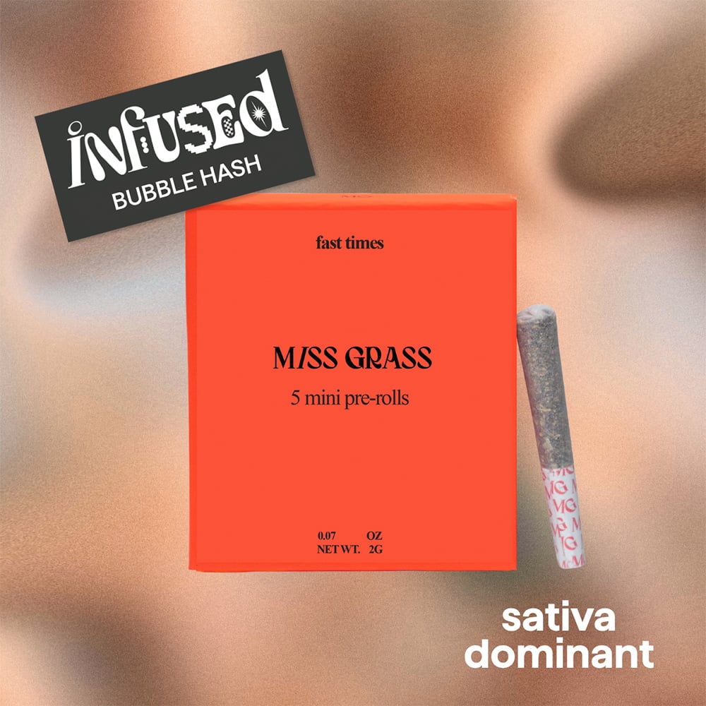 Miss Grass - Blackberry Durban (S) BH Infused Shorties 5pk (2g) C0040002010