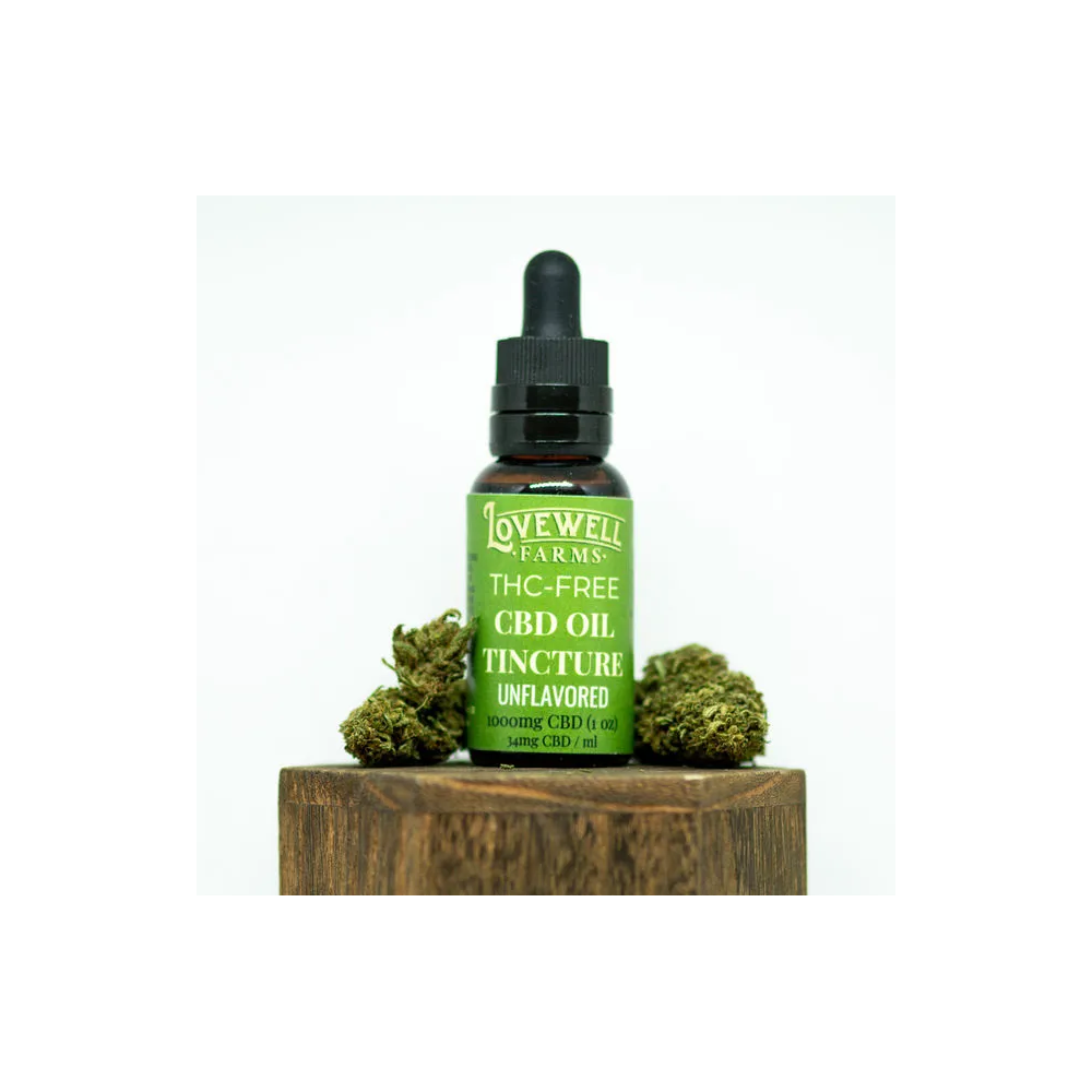 CBD Tincture Unflavored (1000mg CBD)