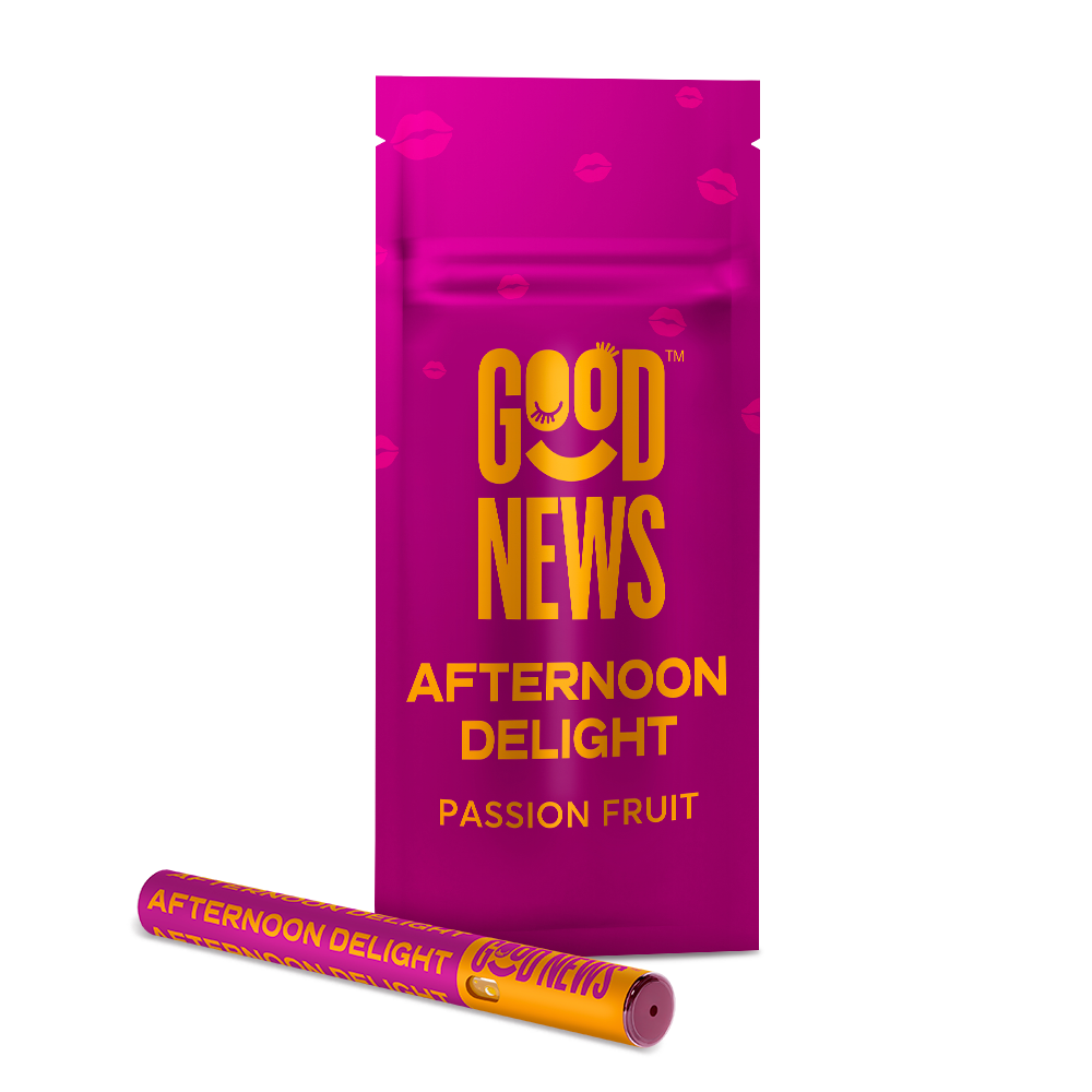 AFTERNOON DELIGHT Passion Fruit Pen (300mg) Good News™ Disposable