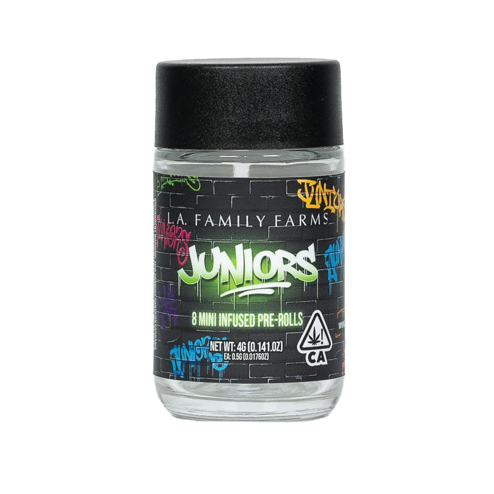 Lemon Z x Peach Z [.5g] | LA Family Farms | 8 Pack Infused