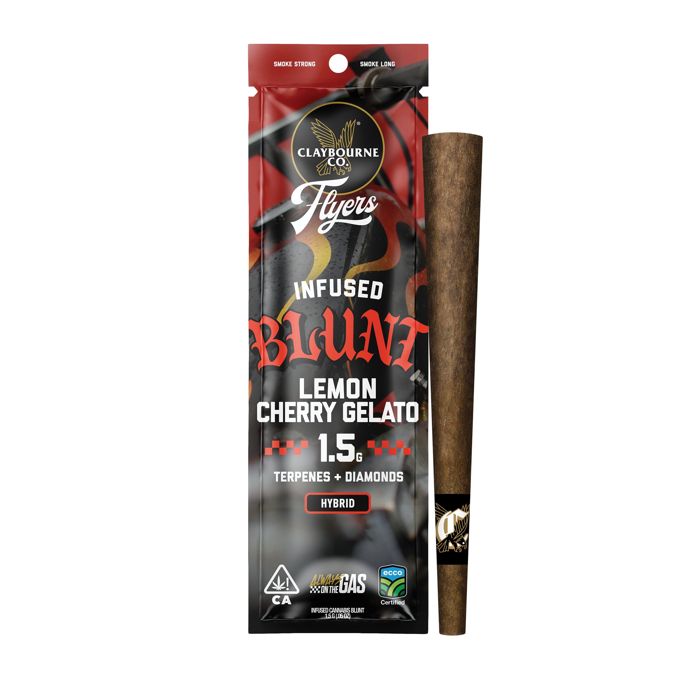 Lemon Cherry Gelato (1.5g) - Flyers Infused Blunt