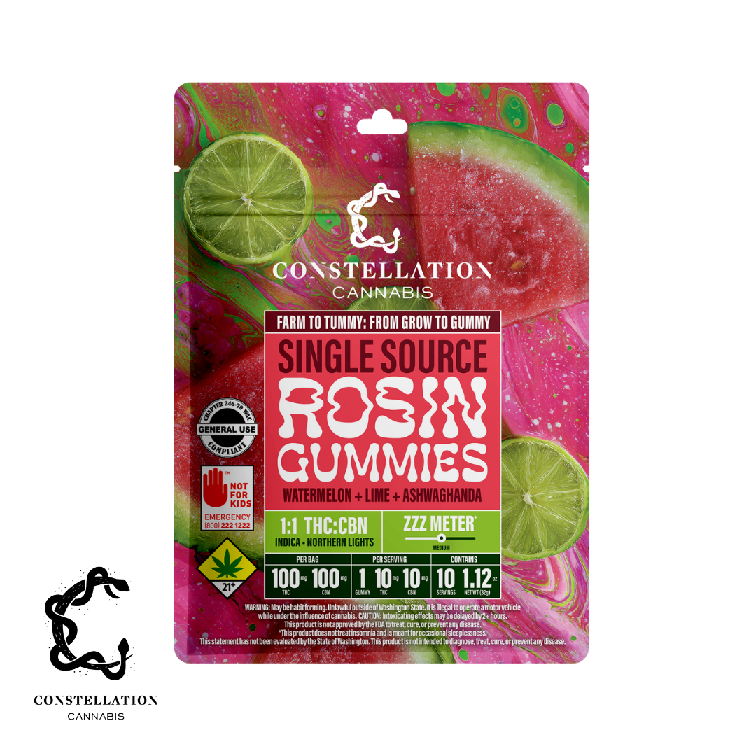 1:1 Watermelon Lime Ashwagandha [10pk] (100mg THC/100mg CBN)
