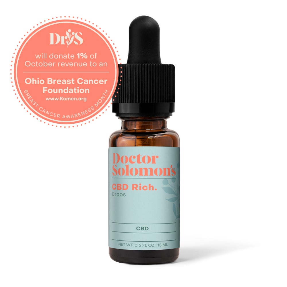 Doctor Solomon's - CBD Rich Tincture - 500mg Cbd/24mg THC