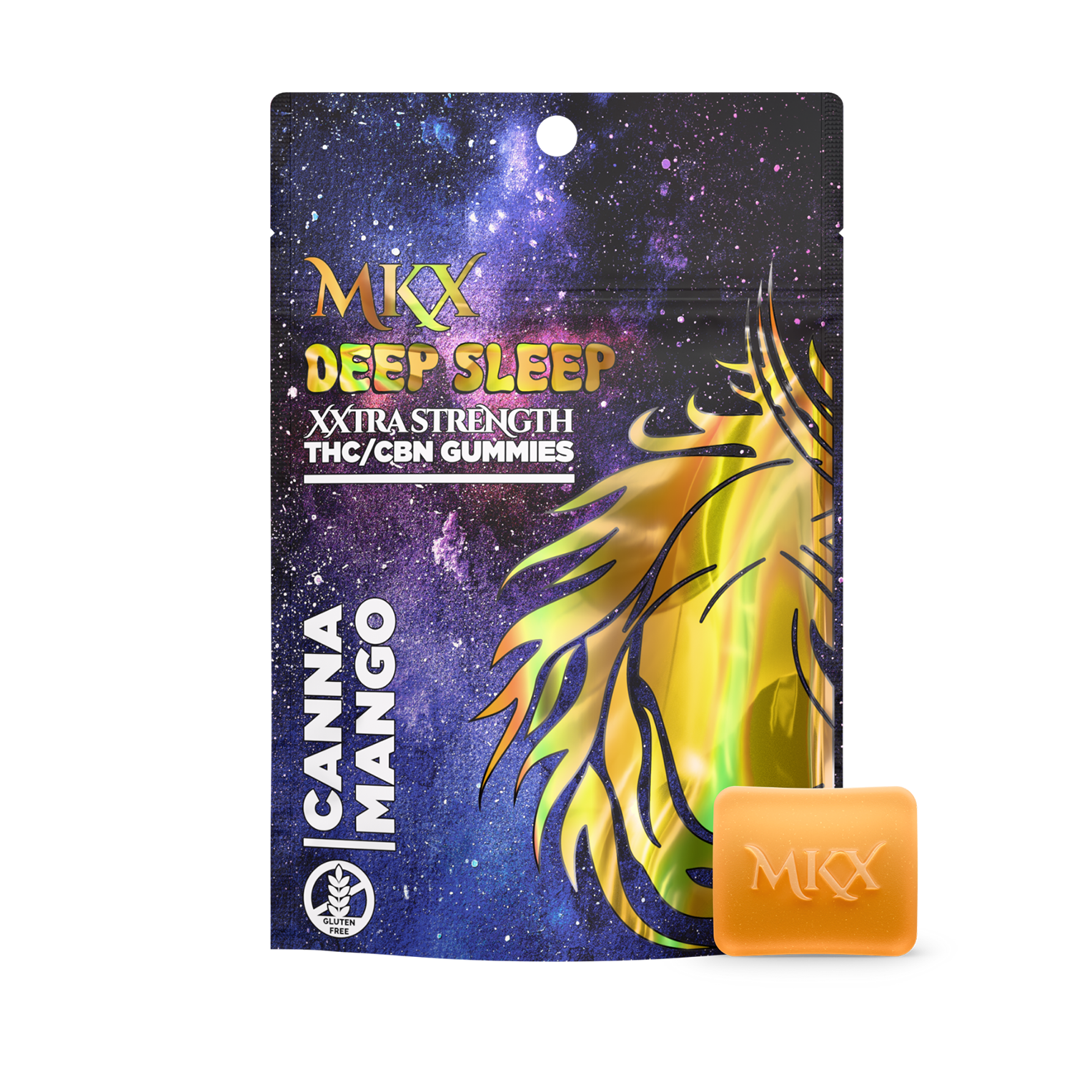 200mg | Canna Mango | THC/CBN Deep Sleep Gummies