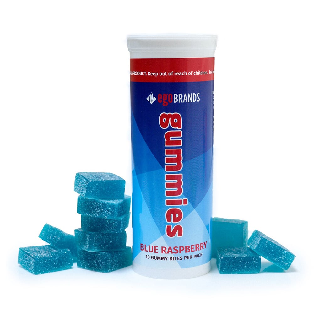 MED - Blue Raspberry Gummies [10pk] (500mg)