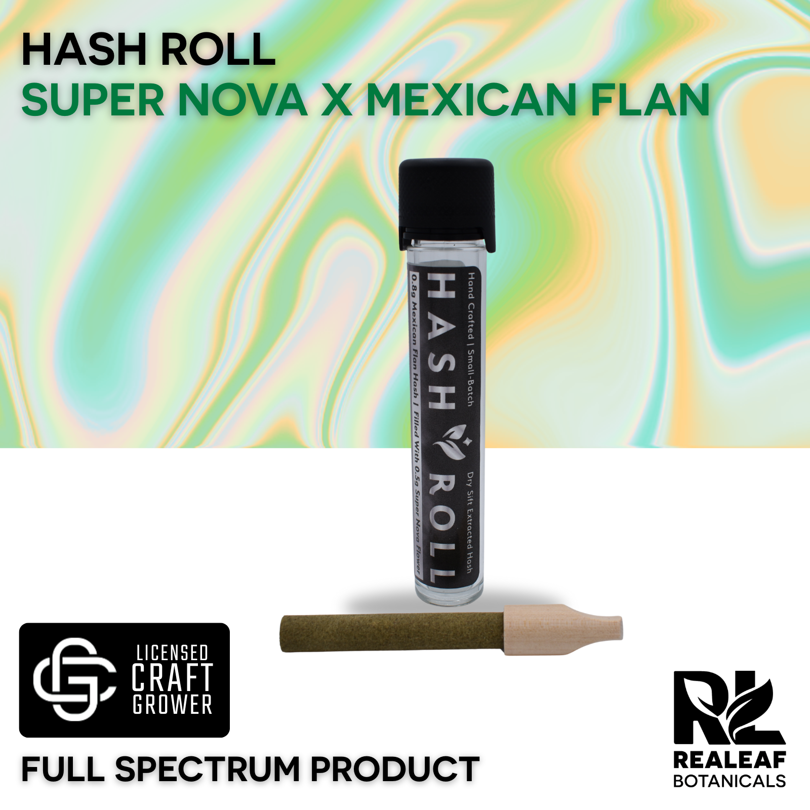 Hash Roll - Super Nova x Mexican Flan [1.3g]