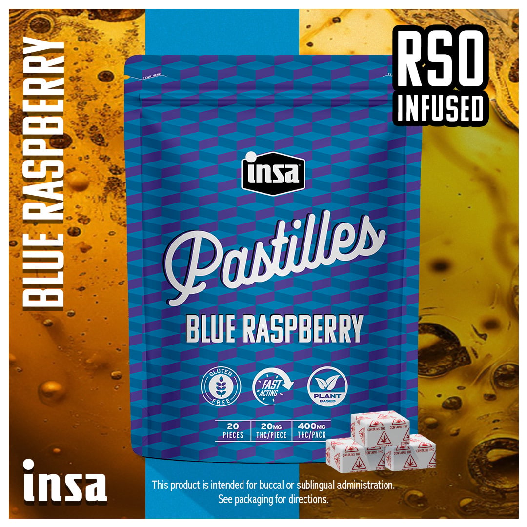 Shop Blue Raspberry [20pk] (400mg) | Insa - Newtown Square