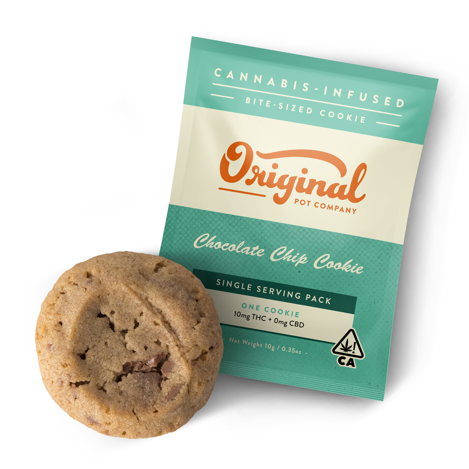Milk Chocolate Chip (100mg) Original Pot Co Cookies Jane