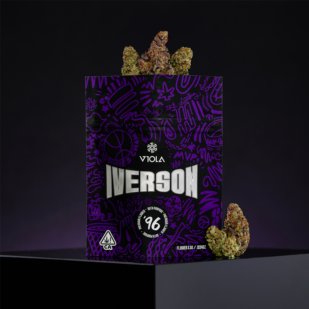 Iverson '01 Viola Flower RISE Dispensary