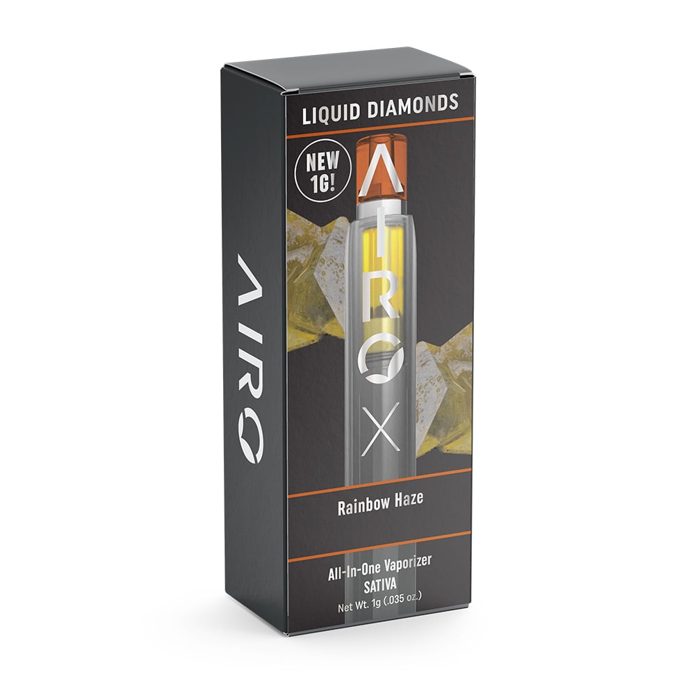 Airo - Rainbow Haze (S) Liquid Diamonds AiroX Disposable Vape (1g) C0070000291