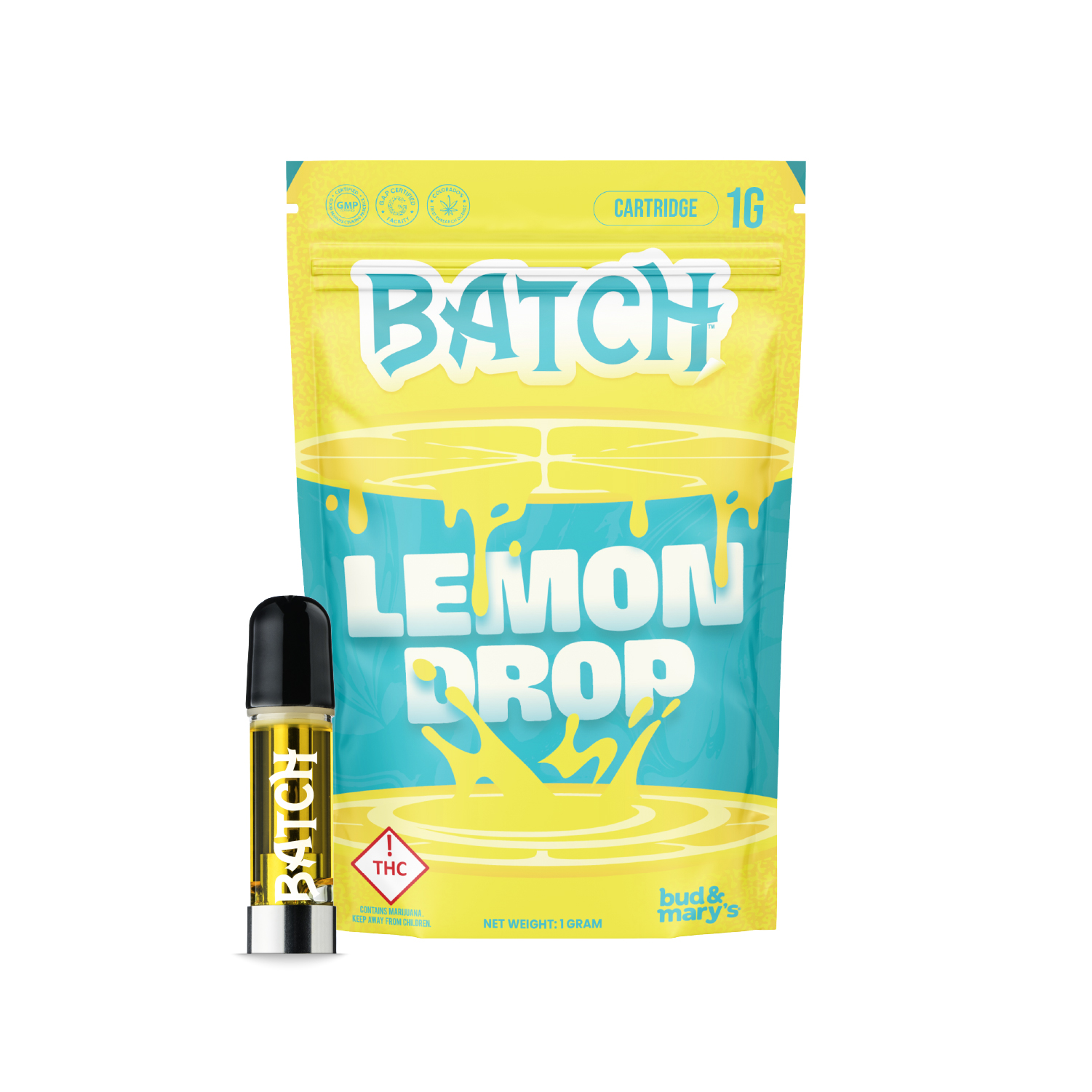 Batch | Cartridges | Flavors Lemon Drop | 1 g