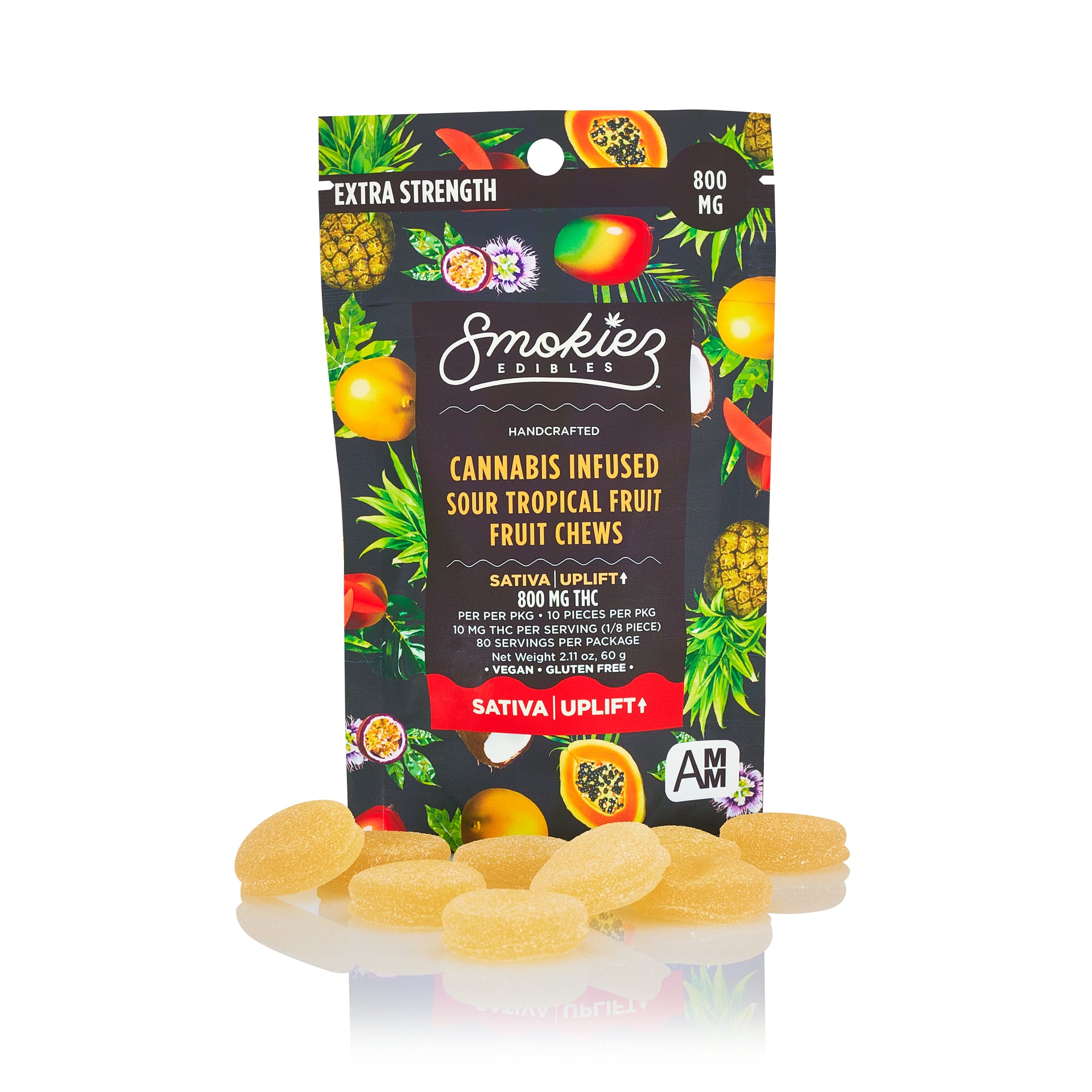 Sour Tropical Fruit [10pk] (800mg)