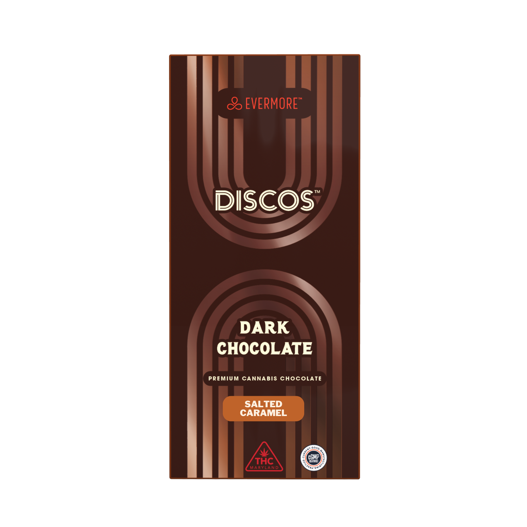 Evermore Discos - Dark Chcolate Salted Caramel - - 10pk