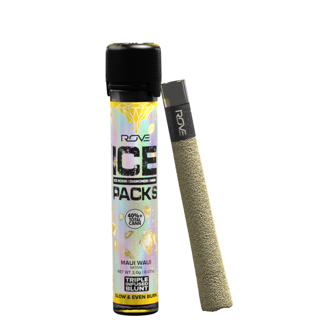 Maui Waui - Infused Ice Pack Blunt (Rosin, Hash, and Diamonds) [2g]