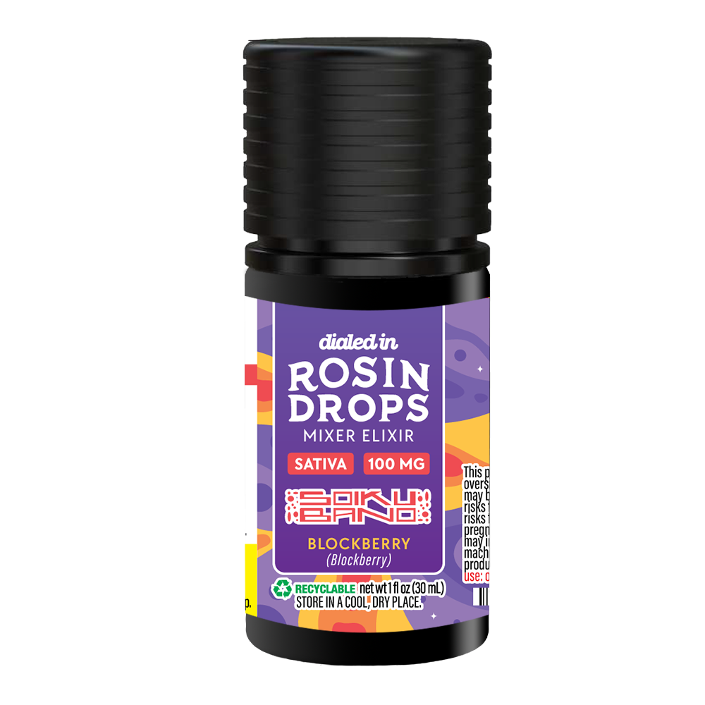 100mg - Blockberry - Rosin Drops