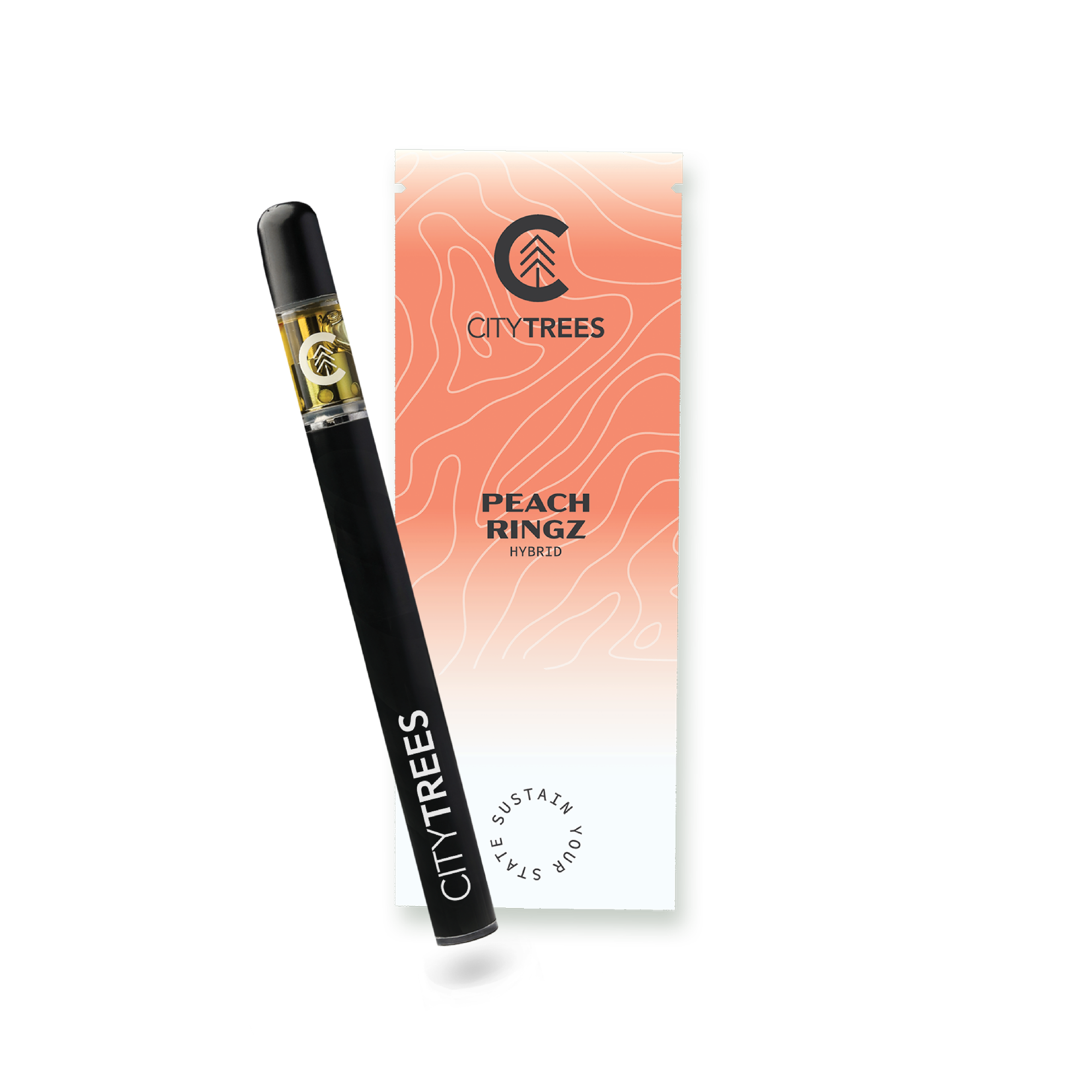 elf bar vape uk Peach Ringz 1g Melted Diamonds Disposable main image 1
