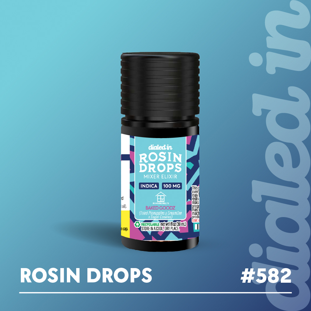 100mg - Baked Goodz - Rosin Drops