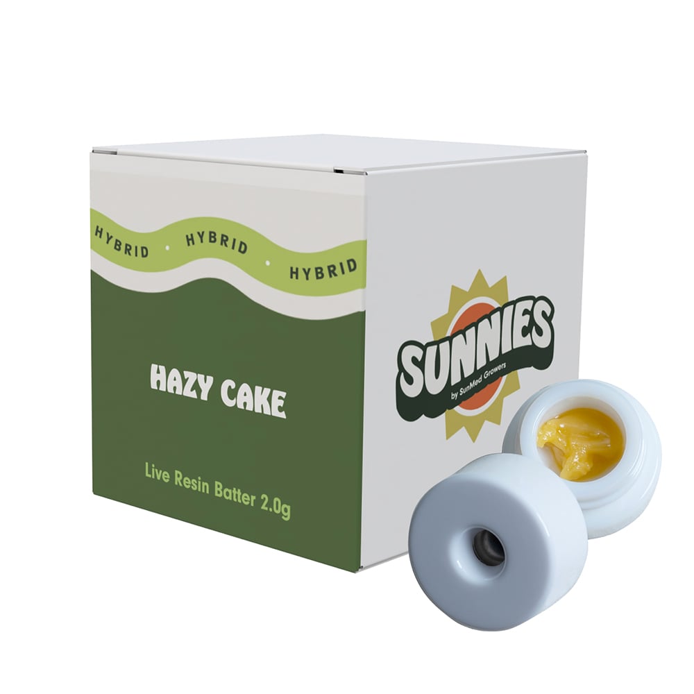 SUNMED - HAZY CAKE - LIVE RESIN BATTER - [2G] - HYBRID