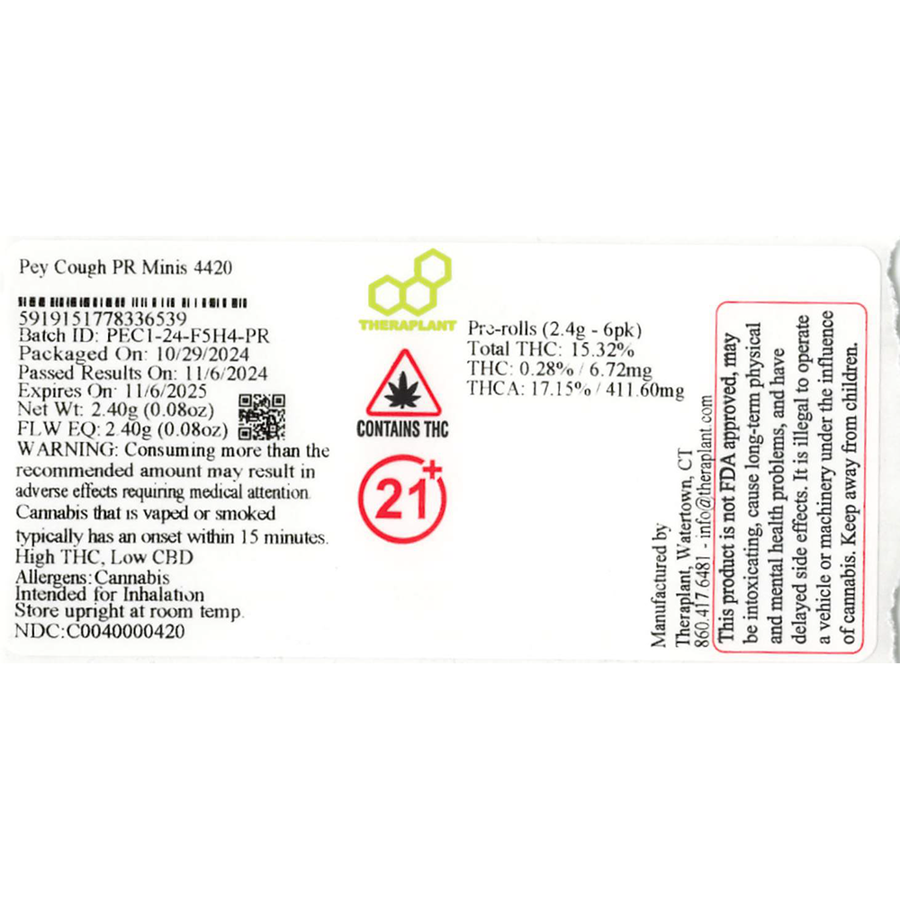 Shop Pey Cough PR Minis 4420 | Jane