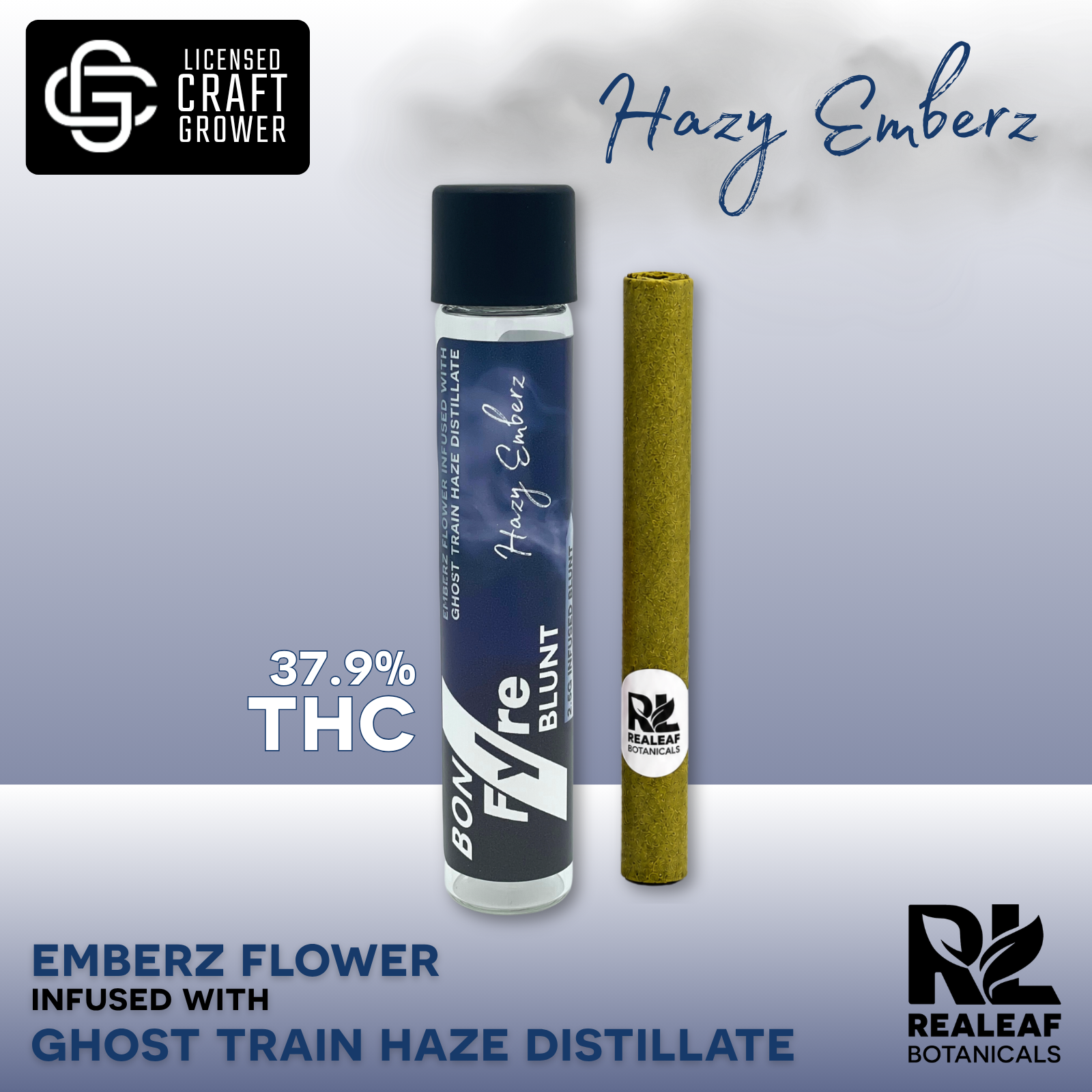 Bon Fyre Infused Hazy Emberz Blunt 2.5g