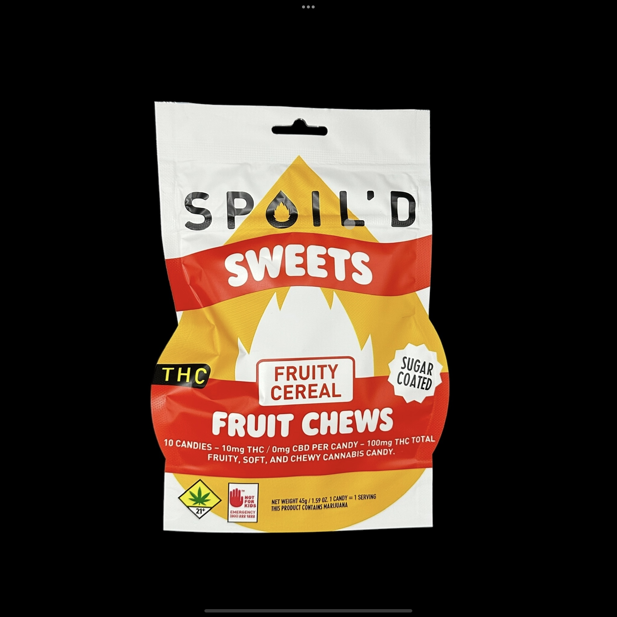 Fruity Cereal Fruit Chews [10pk] (100mg THC)