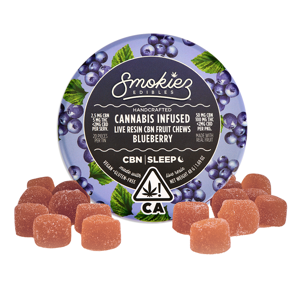 1:2 CBN Blueberry [20pk] (100mg THC/50mg CBN)