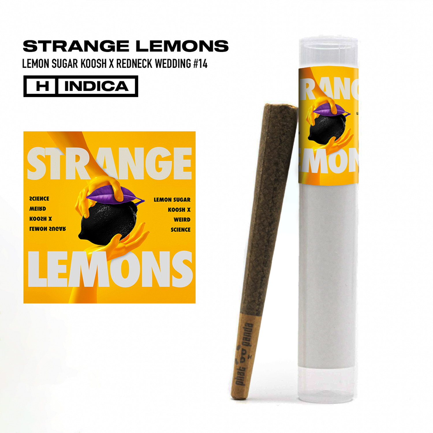 Strange Lemons Platinum Line Pre-Roll 1g