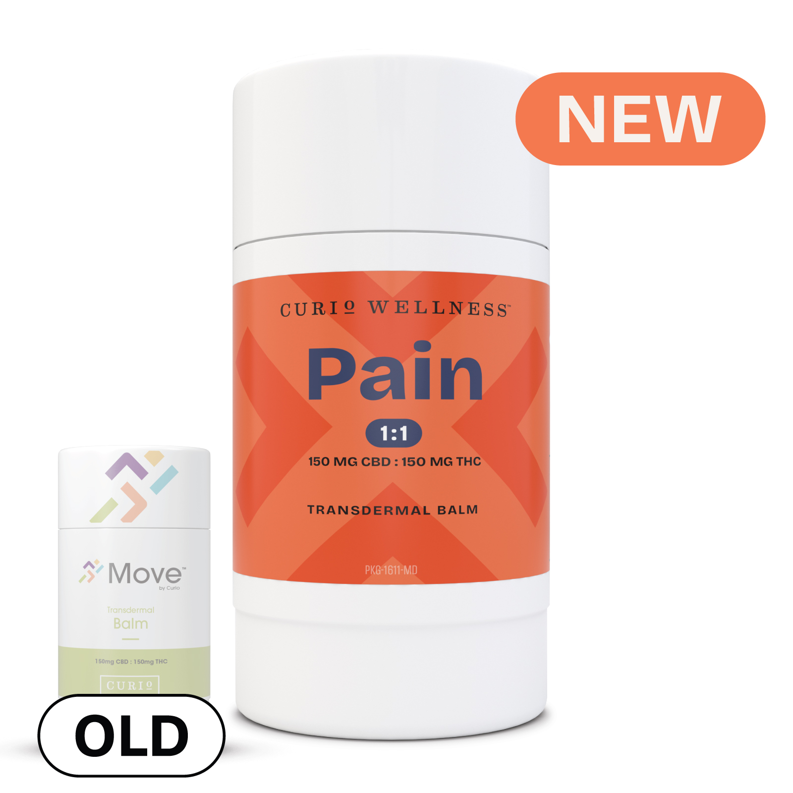 Pain 1:1 Transdermal Balm Stick (150mg CBD/150mg THC) Formerly Move Transdermal Balm Pain 1:1 Transdermal Balm Stick (150mg CBD/150mg THC) Formerly Move Transdermal Balm