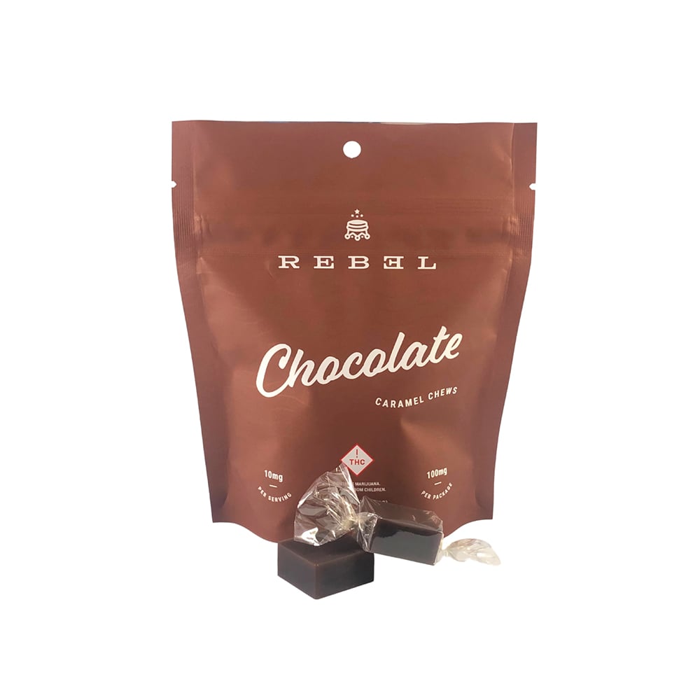 Chocolate Caramels [10pk] (100mg)