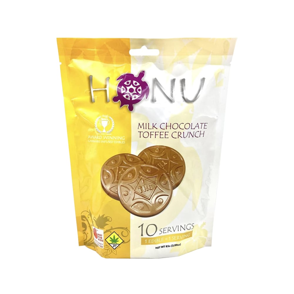 Milk Chocolate Toffee Crunch [10pk] (100mg)