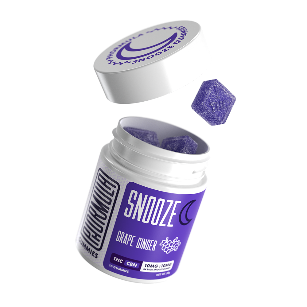 1:1 Snooze Grape Ginger [10pk] (100mg THC/100mg CBN)