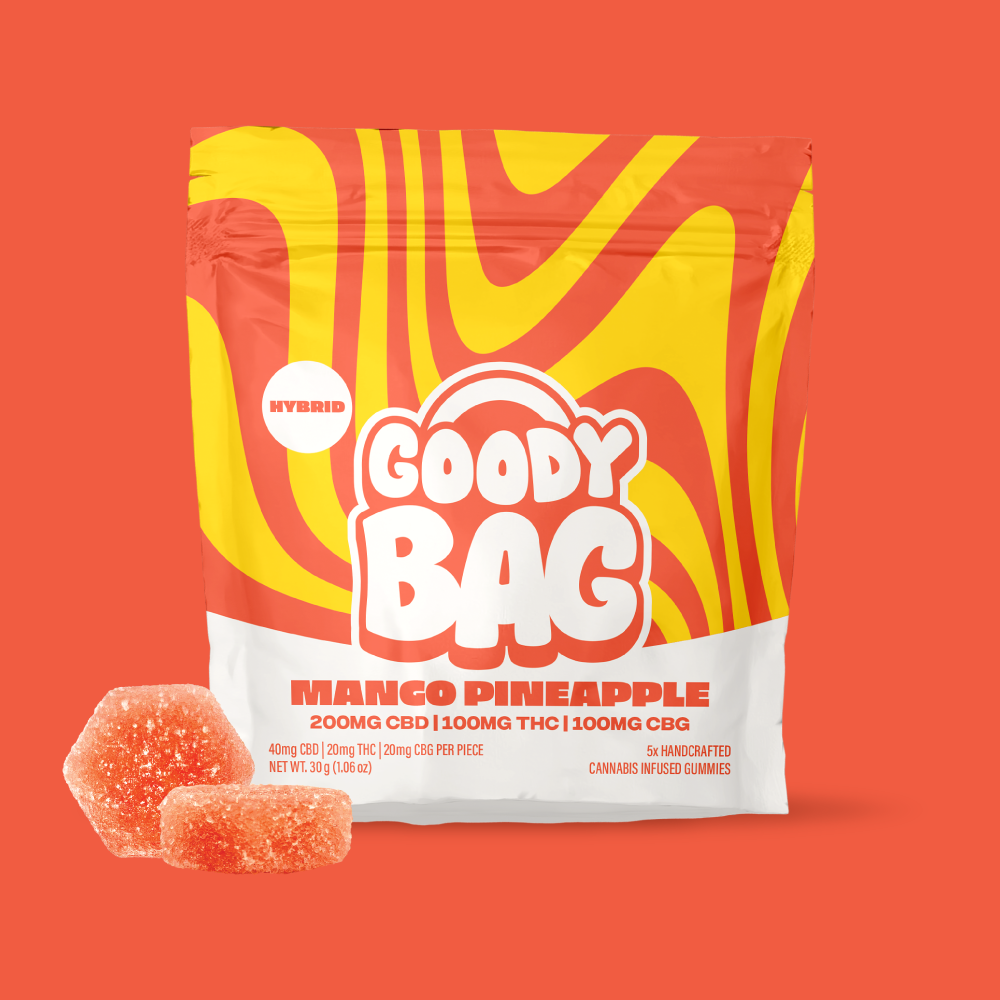 Mango Pineapple [5pk] (200mg CBD/100mg THC/100mg CBG)