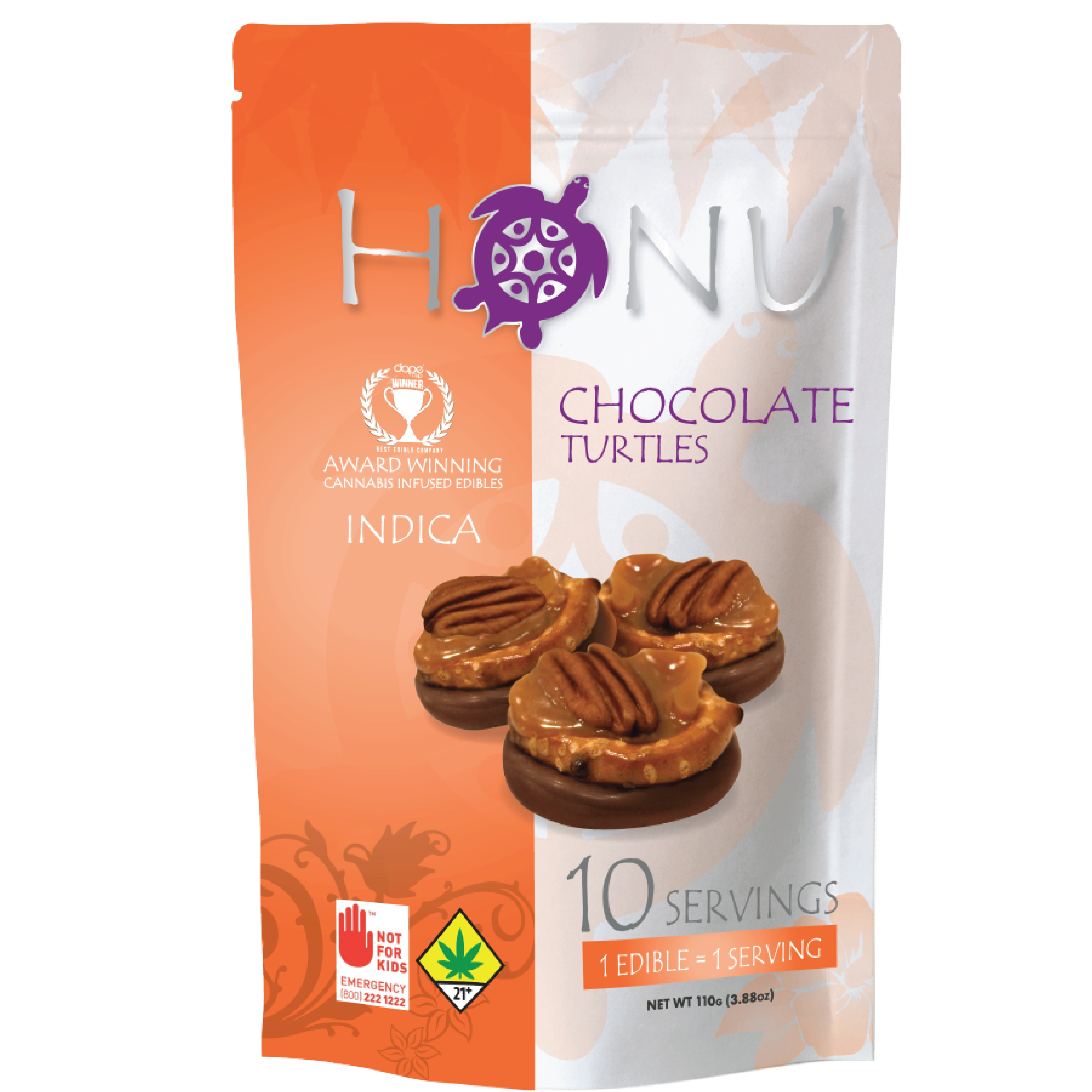 Chocolate Turtle - Indica (10mg)