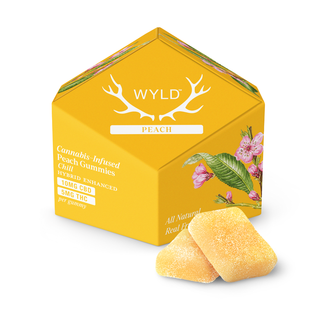 Peach 2:1 CBD + Hybrid Enhanced Gummies | 100mg :50mg