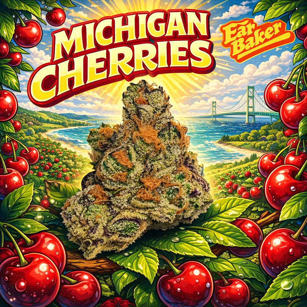 Earl Baker - Whole Flower - Michigan Cherry 0098